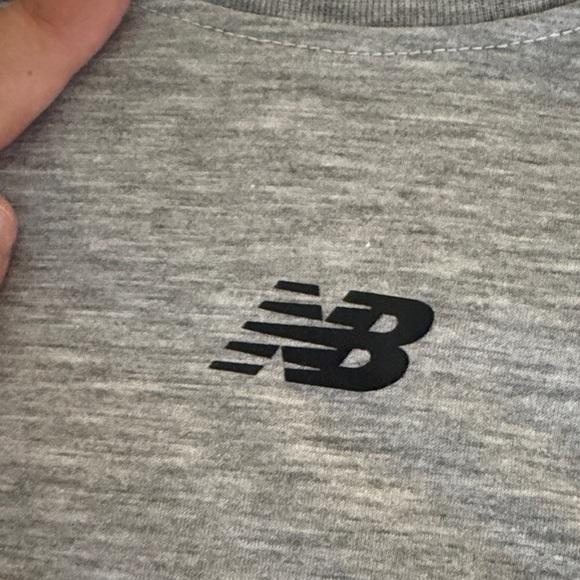 New Balance Kids Heather Gray Tank Top - Picture 3 of 3